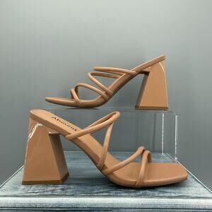 New Abound Women’s Austyn Strappy Sandals Brown Size 8M